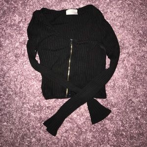 PAC sun Zip up long sleeve shirt