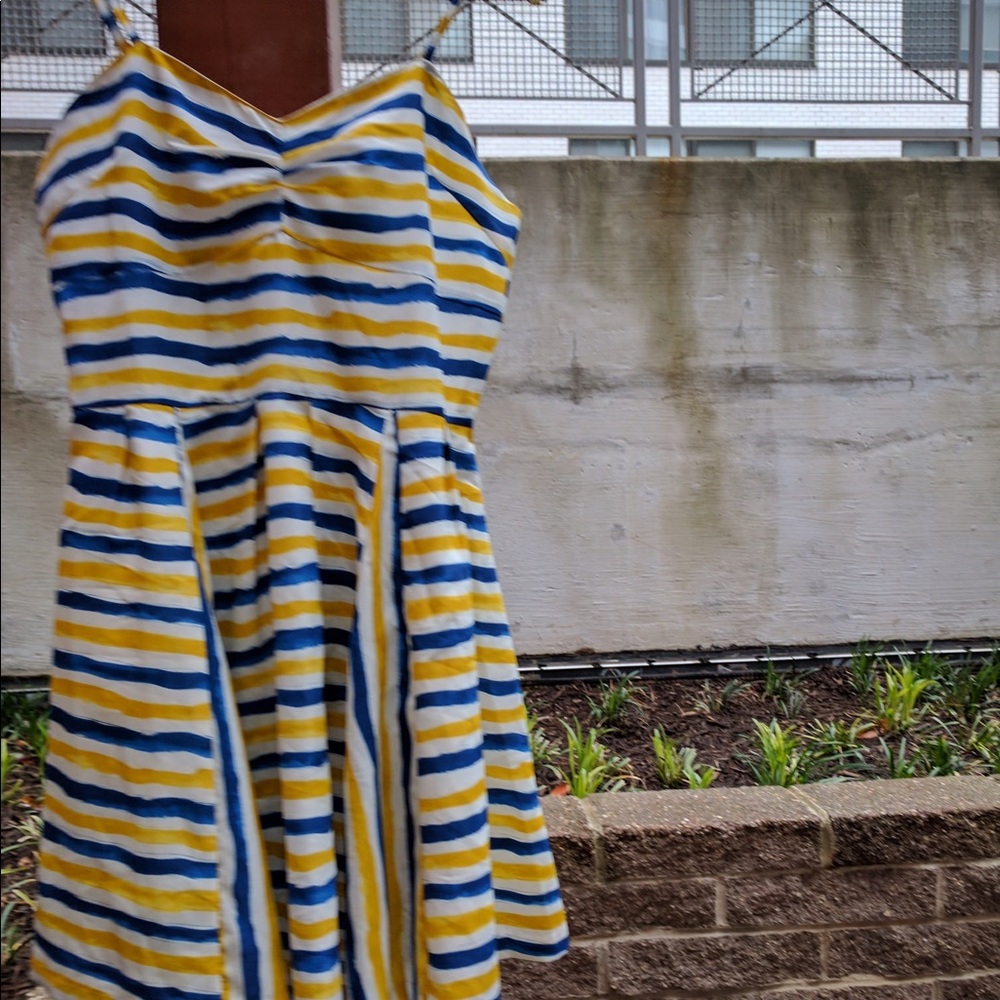 HOST PICK!! 🌟Yellow/blue striped sundress--NWT 🌟