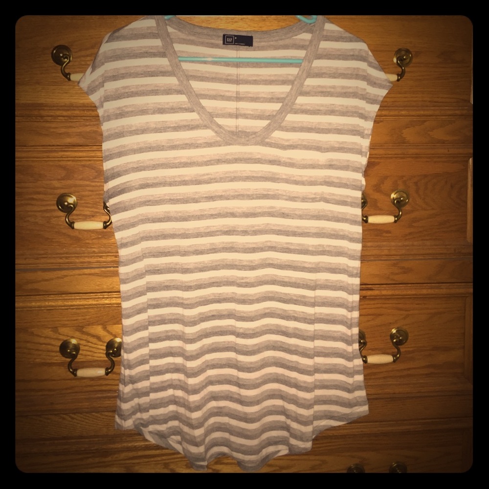 Striped Gap Pocket Shirt