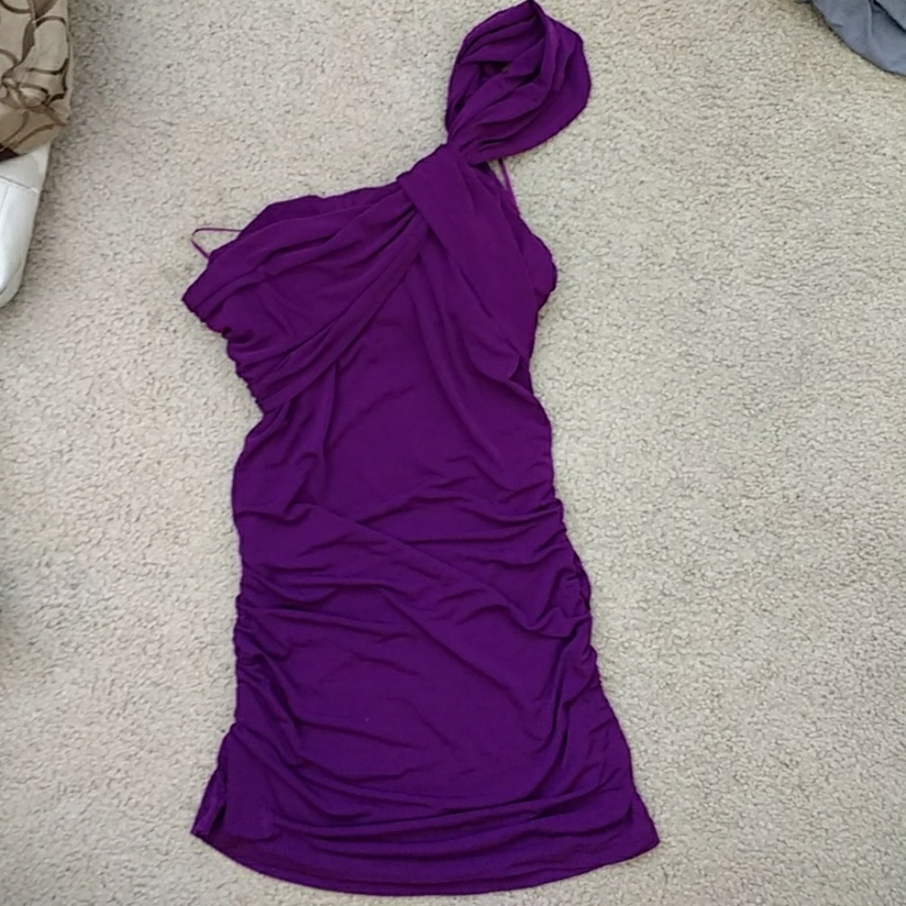 One Shoulder Strap Dress
