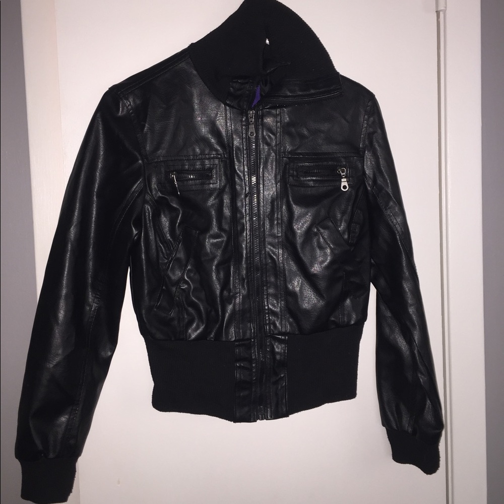 leather jacket