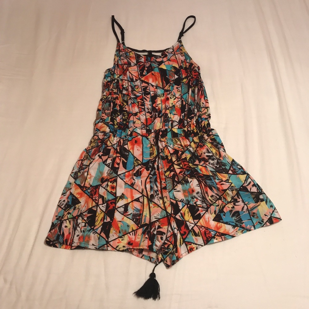 Xhilararion Multicolored Romper