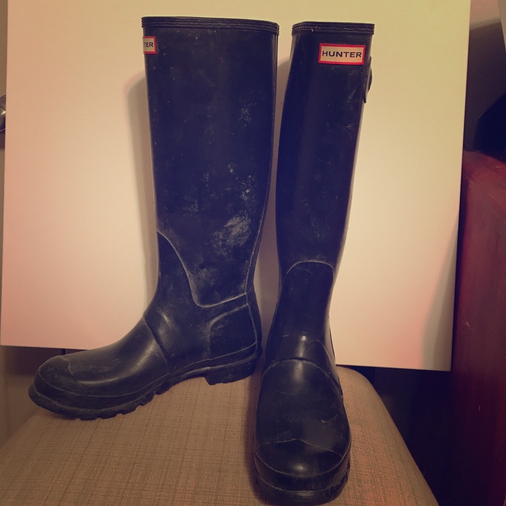 Black Hunter Rain Boots