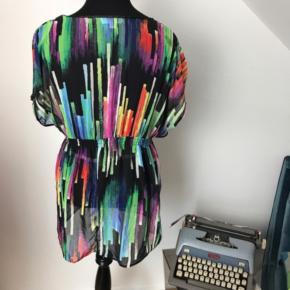 NWT Colorful F21 Shirt - Picture 3 of 4