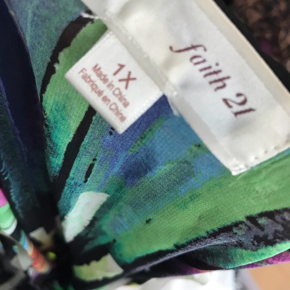 NWT Colorful F21 Shirt - Picture 4 of 4