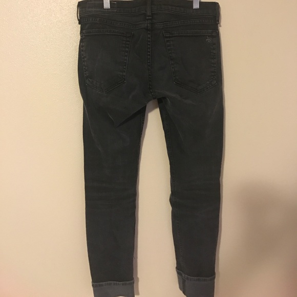 Rag & Bone Wash Black/Grey Jeans - Picture 2 of 4