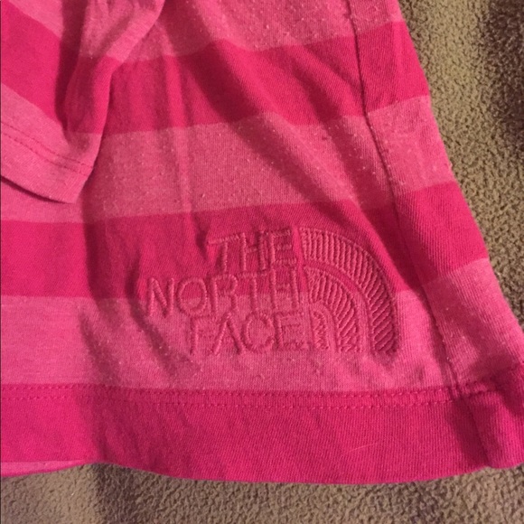 Striped Double V North Face Shirt - Picture 3 of 3