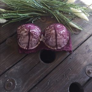 Strapless Maroon Victoria Secret Bra