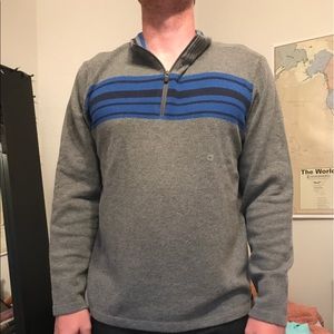 1/4 zip Ski Stripe Jacket