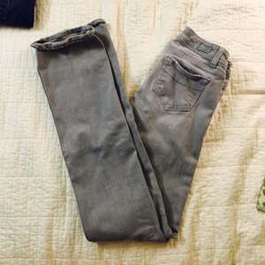 Paige Grey Bootcut Jeans