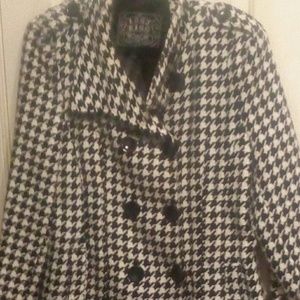 Black and white jacket
