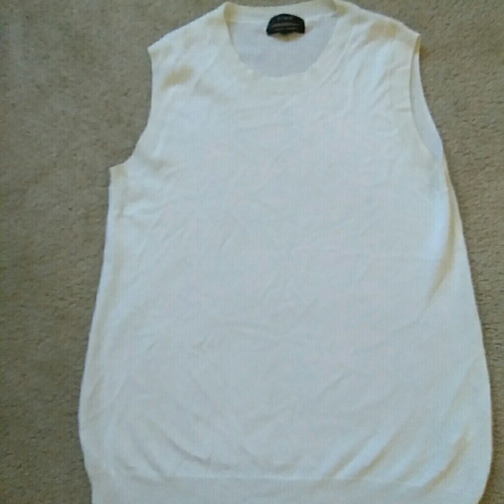 Cream cashmere shell