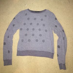 Wildfox Polka Dot Baggy Beach Jumper