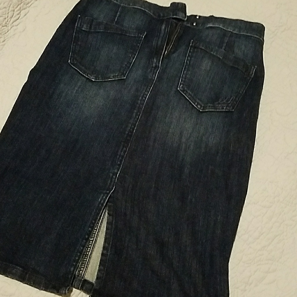 Denim Midi skirt - Picture 3 of 4