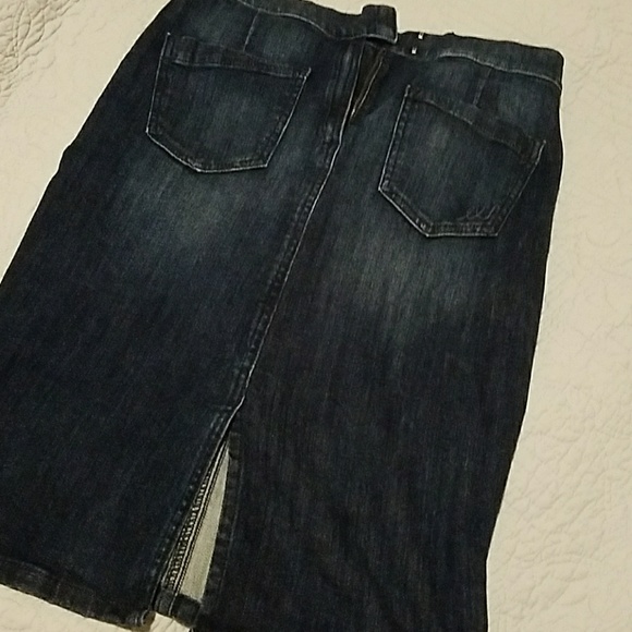 Denim Midi skirt - Picture 3 of 4