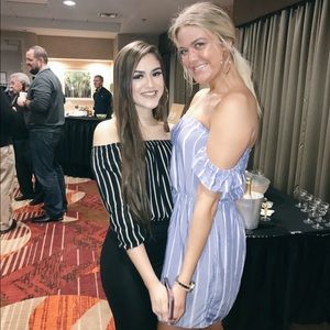 Hollister strapless dress