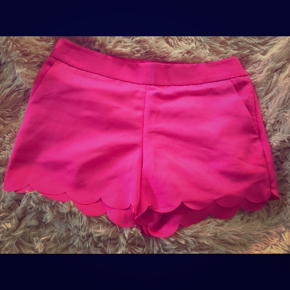 NWOT Hot Pink Express Shorts