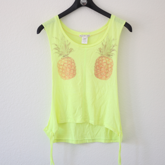 ☀️ Billabong Pineapple Muscle Tank - Picture 3 of 6