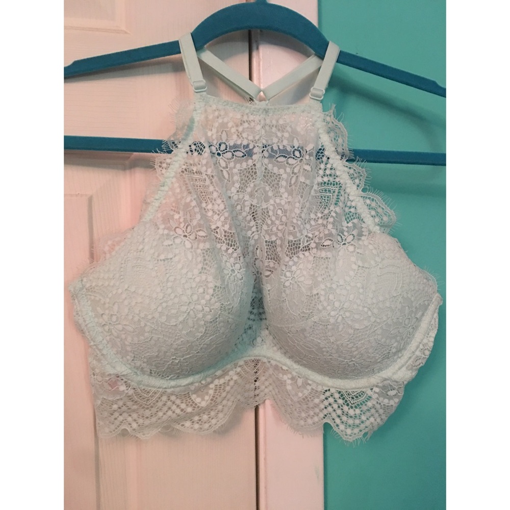 Crotchet Lace Push Up Bralette