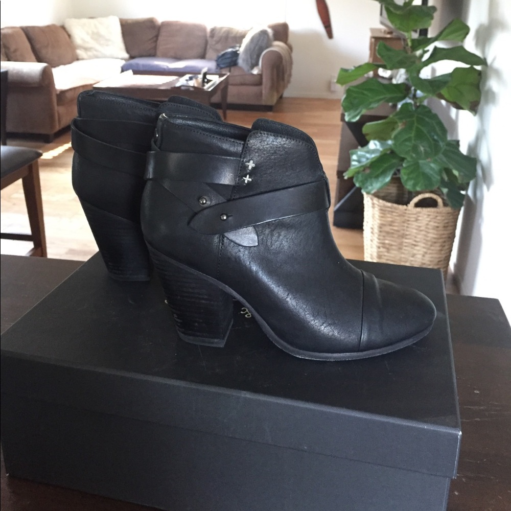 Rag & bone 'harrow bootie' 37.5
