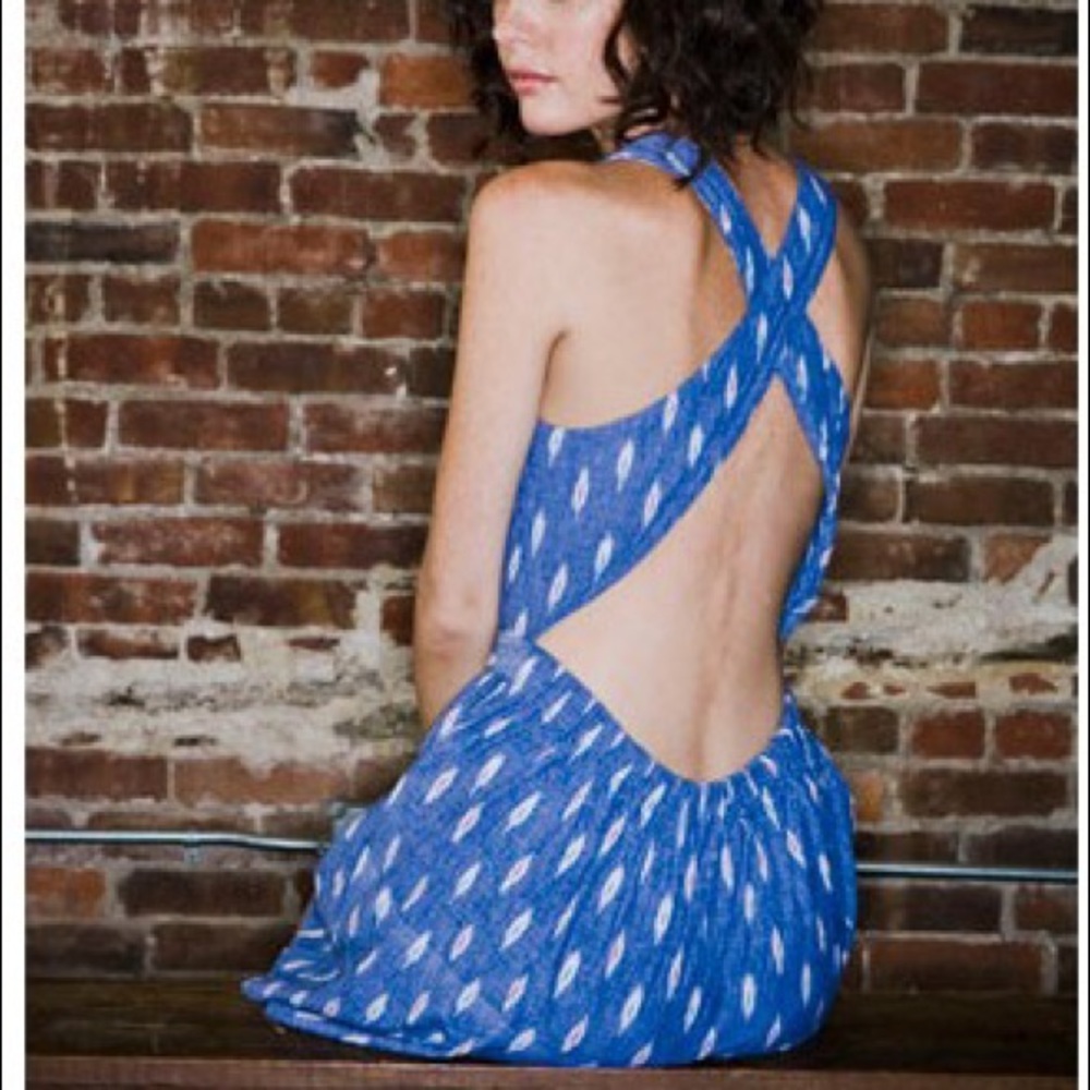 Steven Alan Cruiser Criss Cross Dress - Seersucker