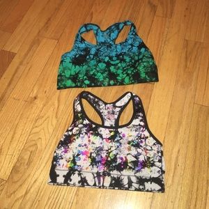 2 Justice sports bras