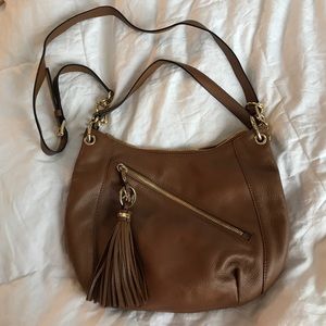 Michael Kors brown cross body bag