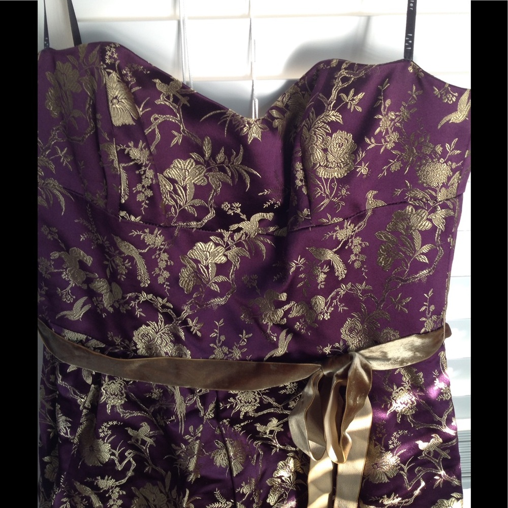 NWT David Meister strapless dress