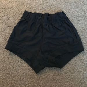 Black High Waisted Dance Booty Shorts