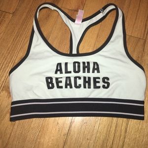 pink nation sports bra