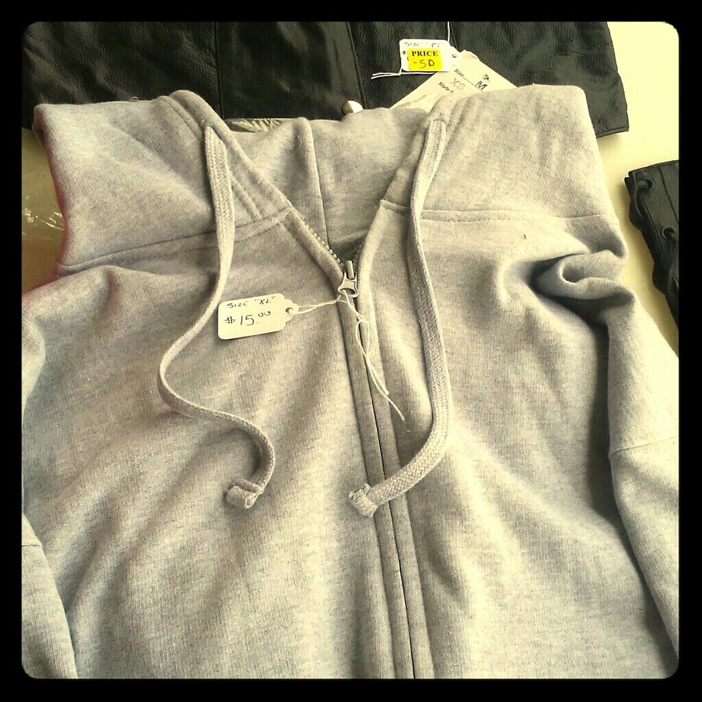 Zip up hoodie sweatshirt brand new
