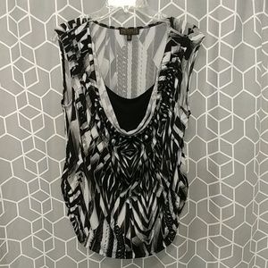 Sleeveless Polyester Dress Top