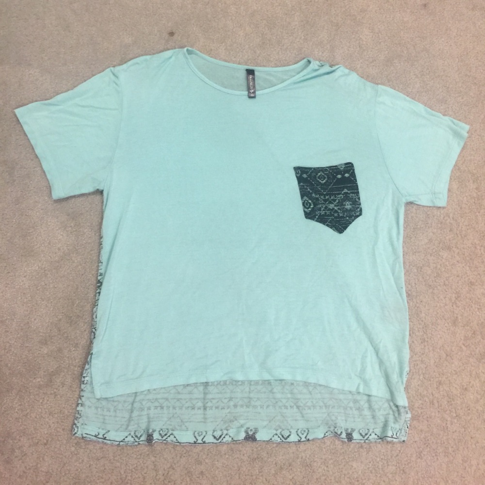 Mint Green Pocket-Tee