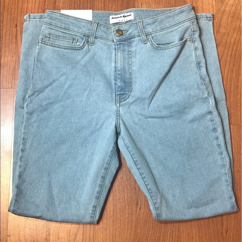 NWT American Apparel Stretch Denim Pencil Pants 👖