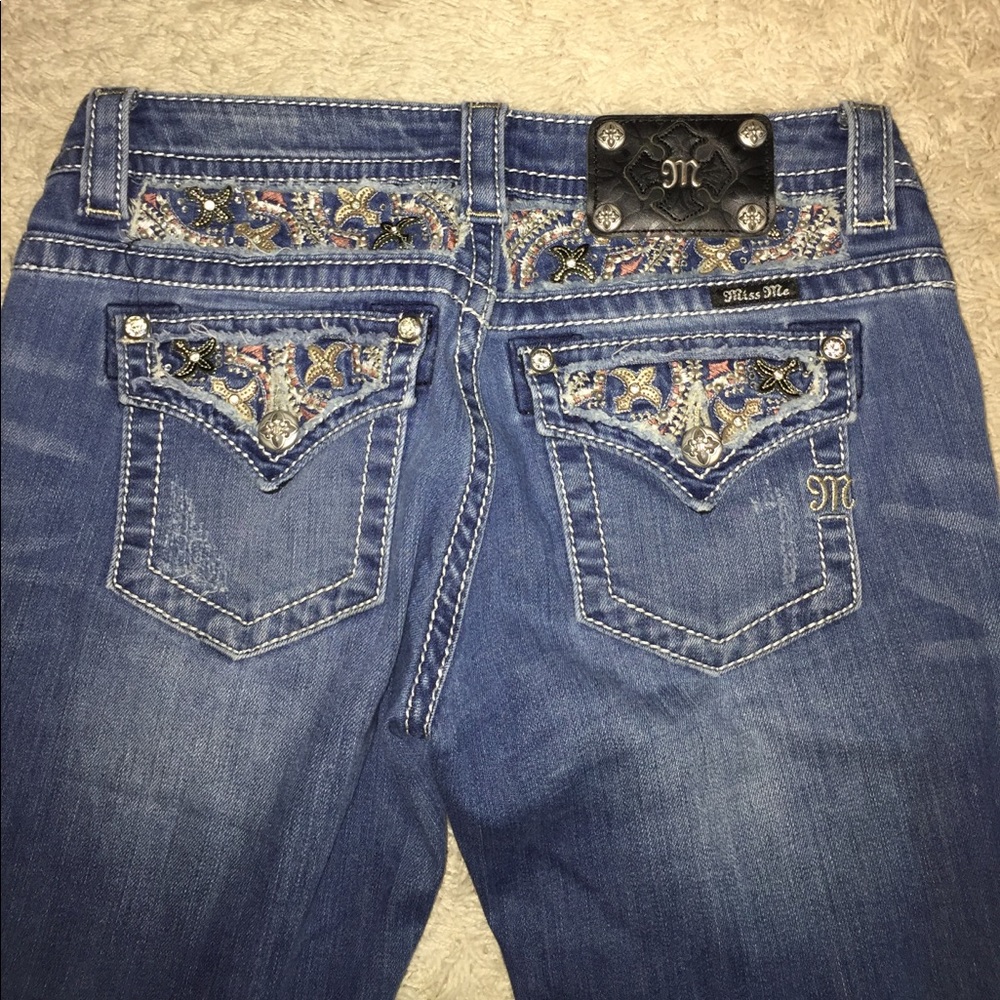 Miss Me Boot Cut Jeans (size 27)