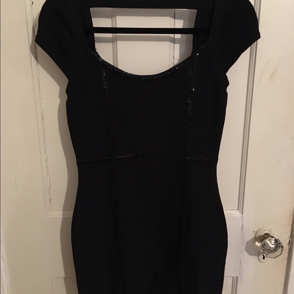 Little black bandage dress from Guess