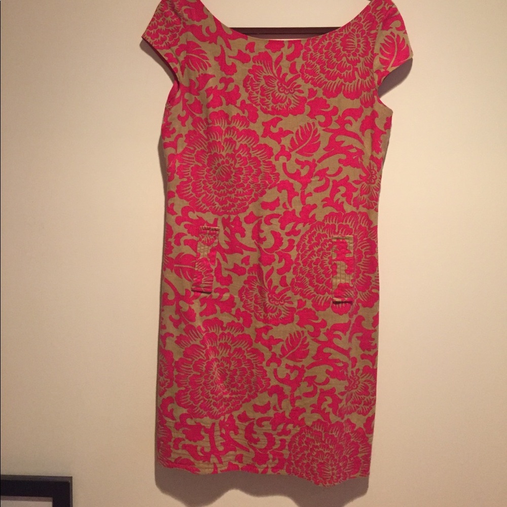 Cap sleeve multicolor dress