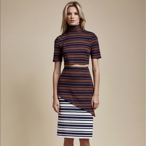 Finders Keepers Hearts A Mess Midi Skirt