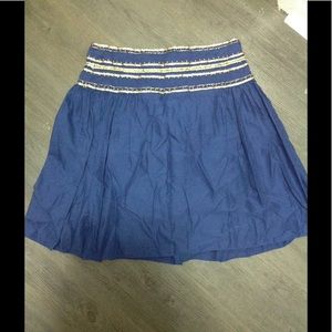 Badgley Mischka embroidered skirt