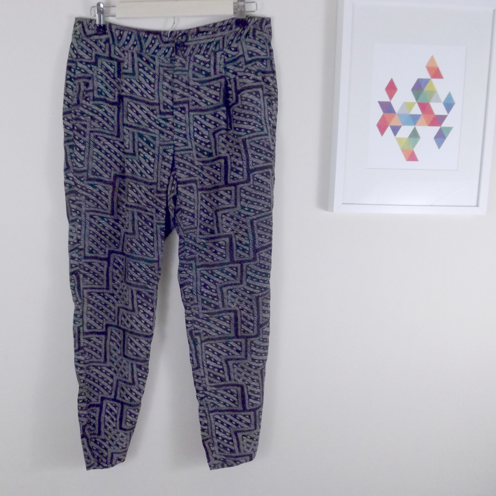 Urban Outfitters Abstract Print Pants