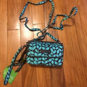 NWT all in one crossbody bag in shower vines