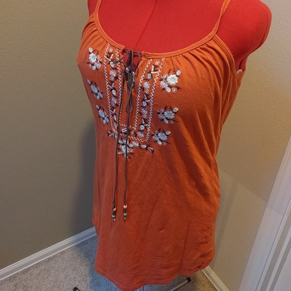 Twentyone orange tank top