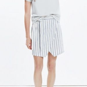 NWOT Madewell Portside Skirt in Ikat Stripe