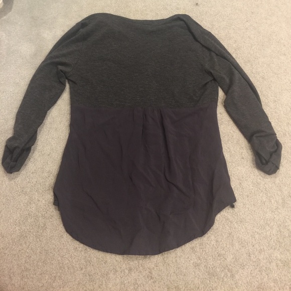 Gray Hello Kitty Half-Cut Sleeve Blouse - Picture 4 of 4