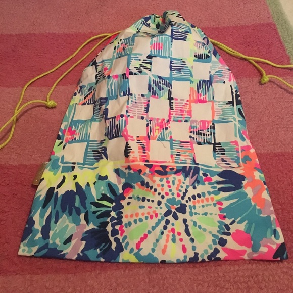 Lilly Pulitzer Handbags - Lilly Pulitzer Draw String Chess Set