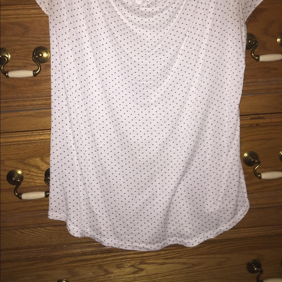 Polka Dot Cowl Neck Shirt - Picture 3 of 4