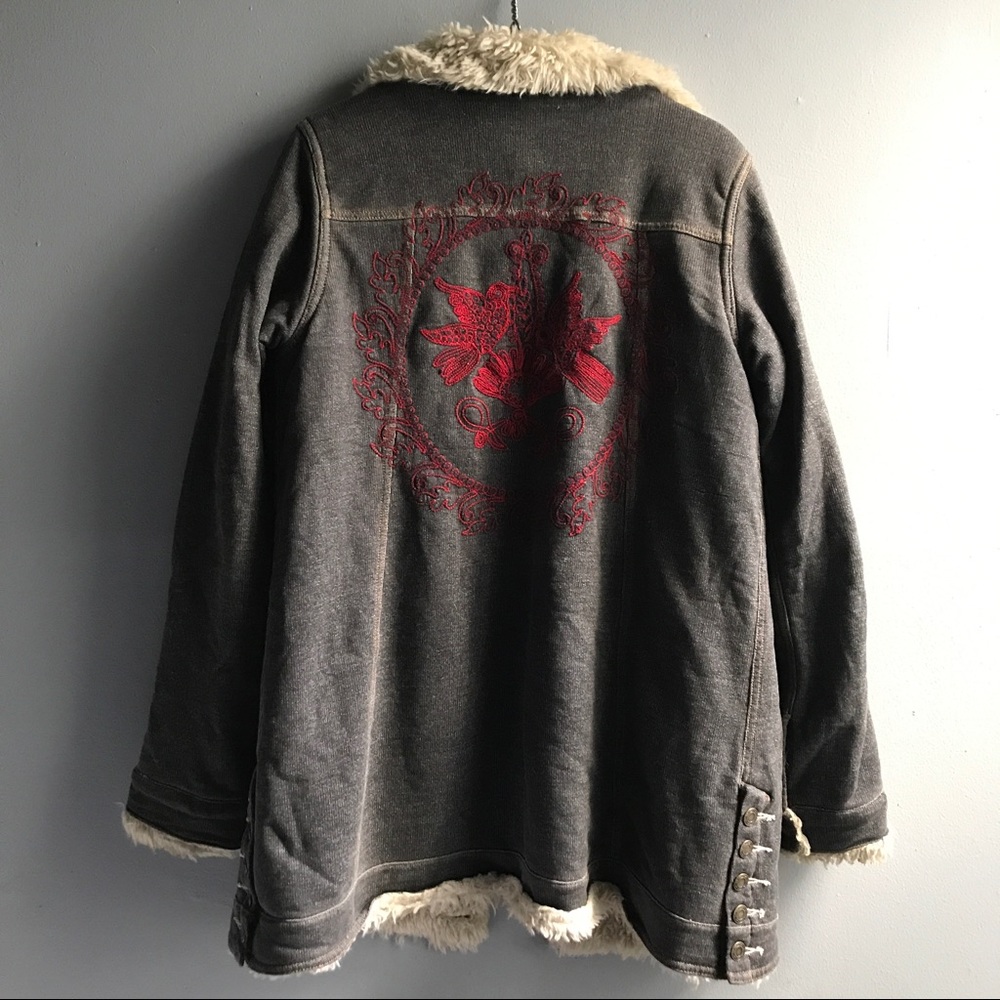 Free People Shearling Coat