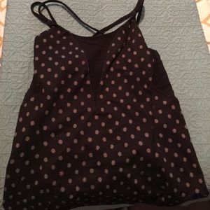 Very cute polka dot Lulu tank