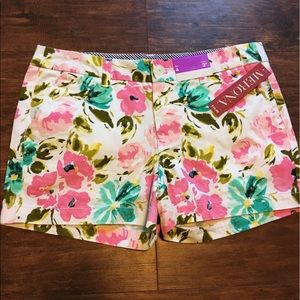 NWT Size 4 colorful floral shorts