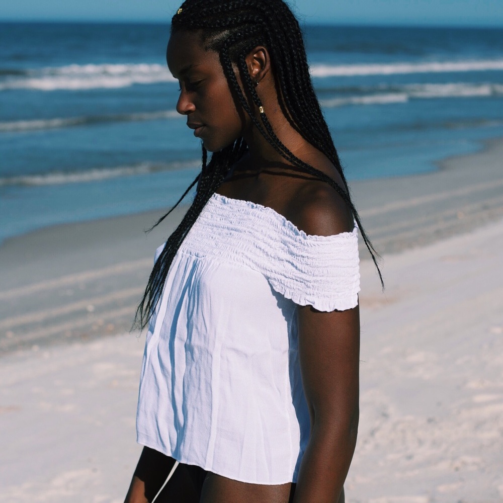 Brandy Melville Off-The-Shoulder Top